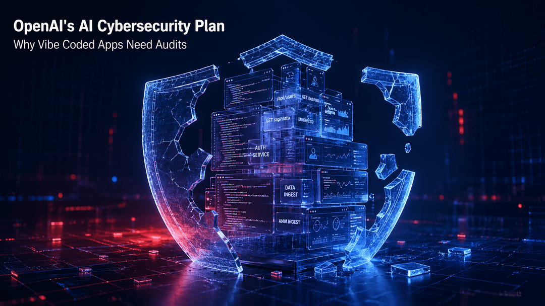 OpenAI's AI Cybersecurity Plan: Why Vibe Coded Apps Need Audits