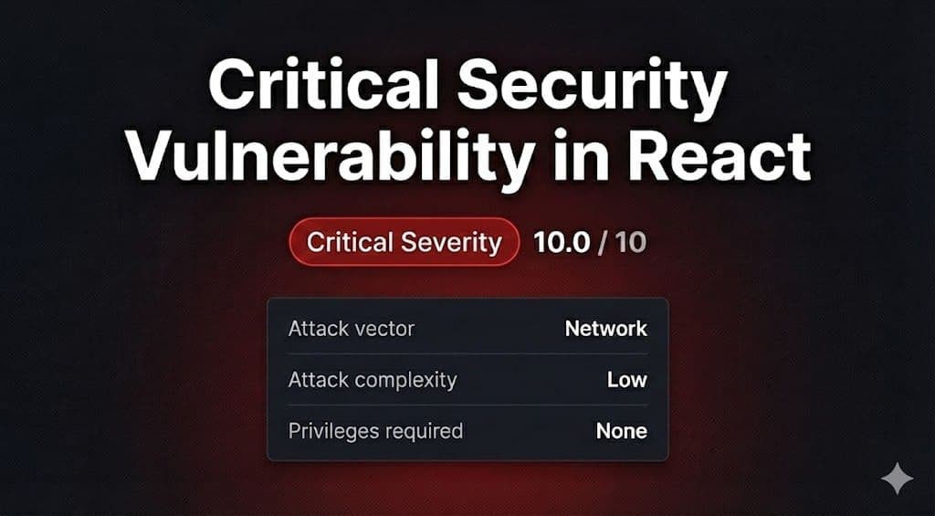 Why Your React & Nextjs App Might Be Vulnerable (And How to Fix It)
