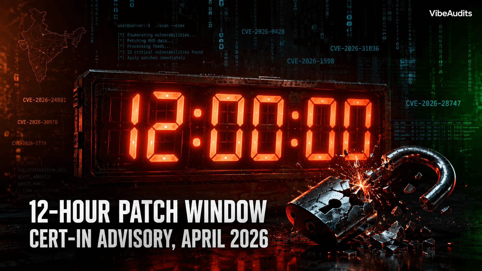 CERT-In's 12-Hour Patch Rule and AI-Built Apps